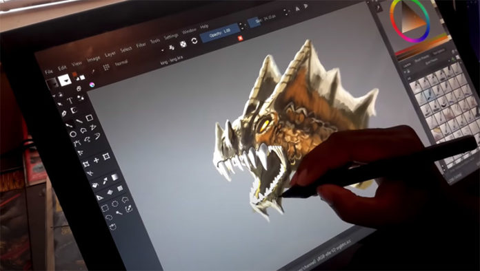 Comment dessiner  sur  une  tablette  graphique  Universit  