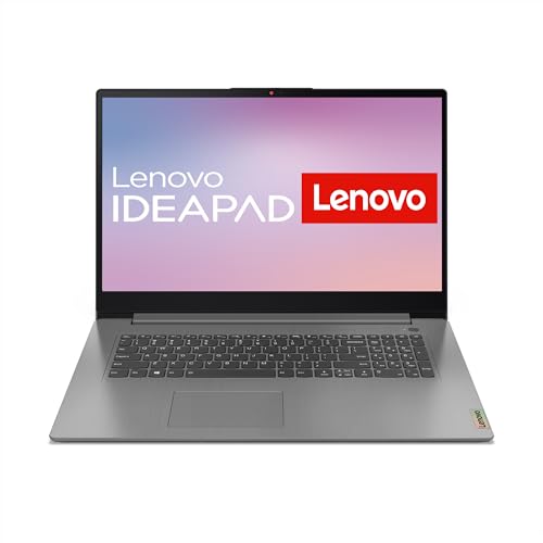 Lenovo IdeaPad 3 17ALC6 - Ordinateur Portable 17'' HD+ (AMD Ryzen 5 5500U, RAM 8Go, SSD 512Go, AMD Radeon Graphics, Windows 11 Home) Clavier AZERTY Français - Gris